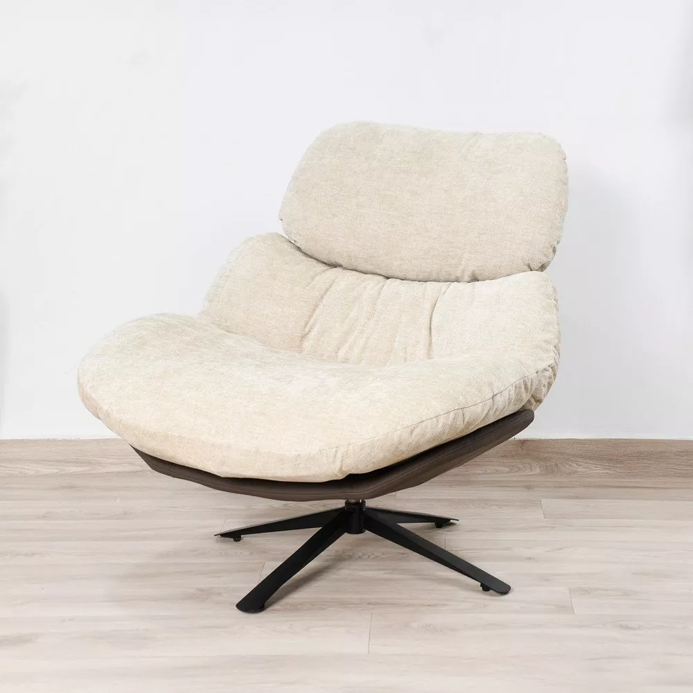 كرسي دوار بيج بتصميم عصري وفخم